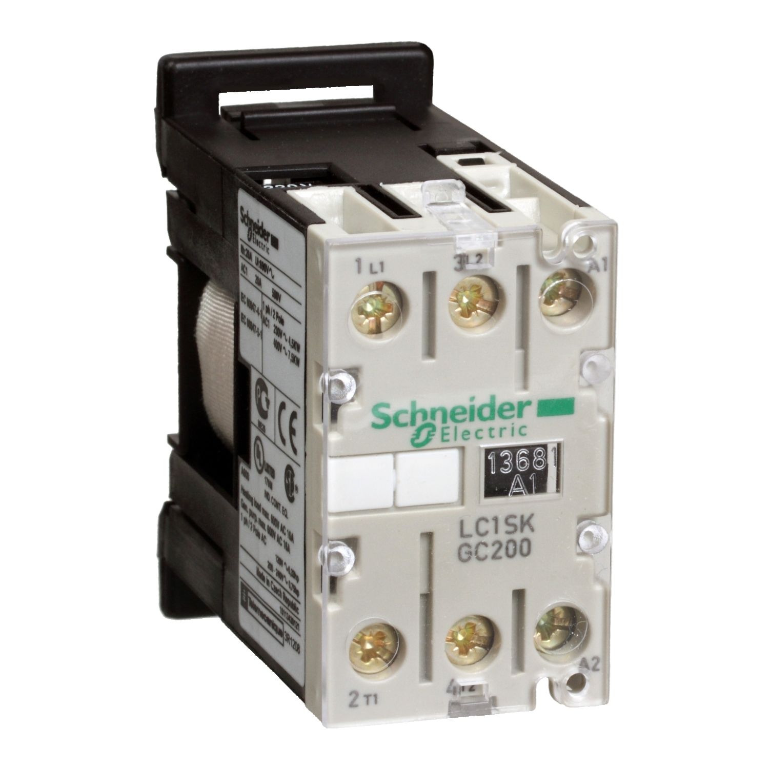 Picture of Mini contactor, TeSys SK, 2P(2NO), AC-3, 690V 5A, 240V AC coil