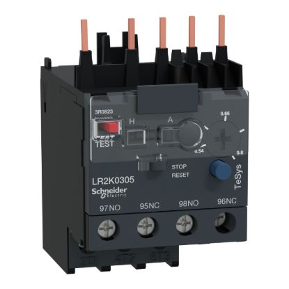Picture of differential thermal overload relay, TeSys K, 0.54...0.8A, class 10A