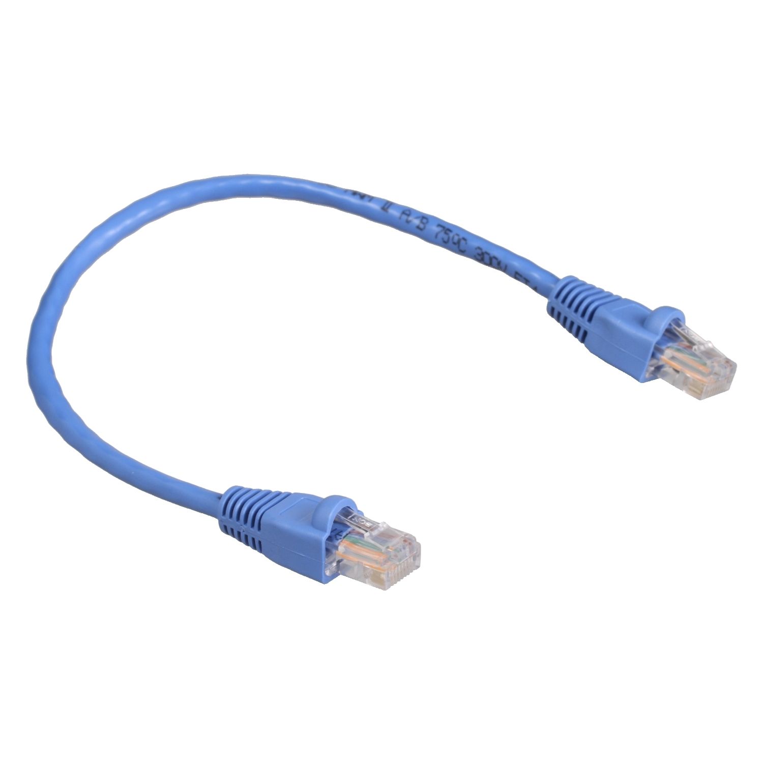 Picture of Cable equipped by 2 RJ45 connectors, TeSys Ultra, 2 RJ45, 1m, for motor starter to splitter box, Set of 2