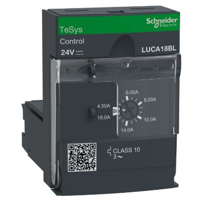 Picture of Standard control unit, TeSys Ultra, 3P, 4.5 to 18A, 690VAC, thermal magnetic protection, class 10, 24VDC coil