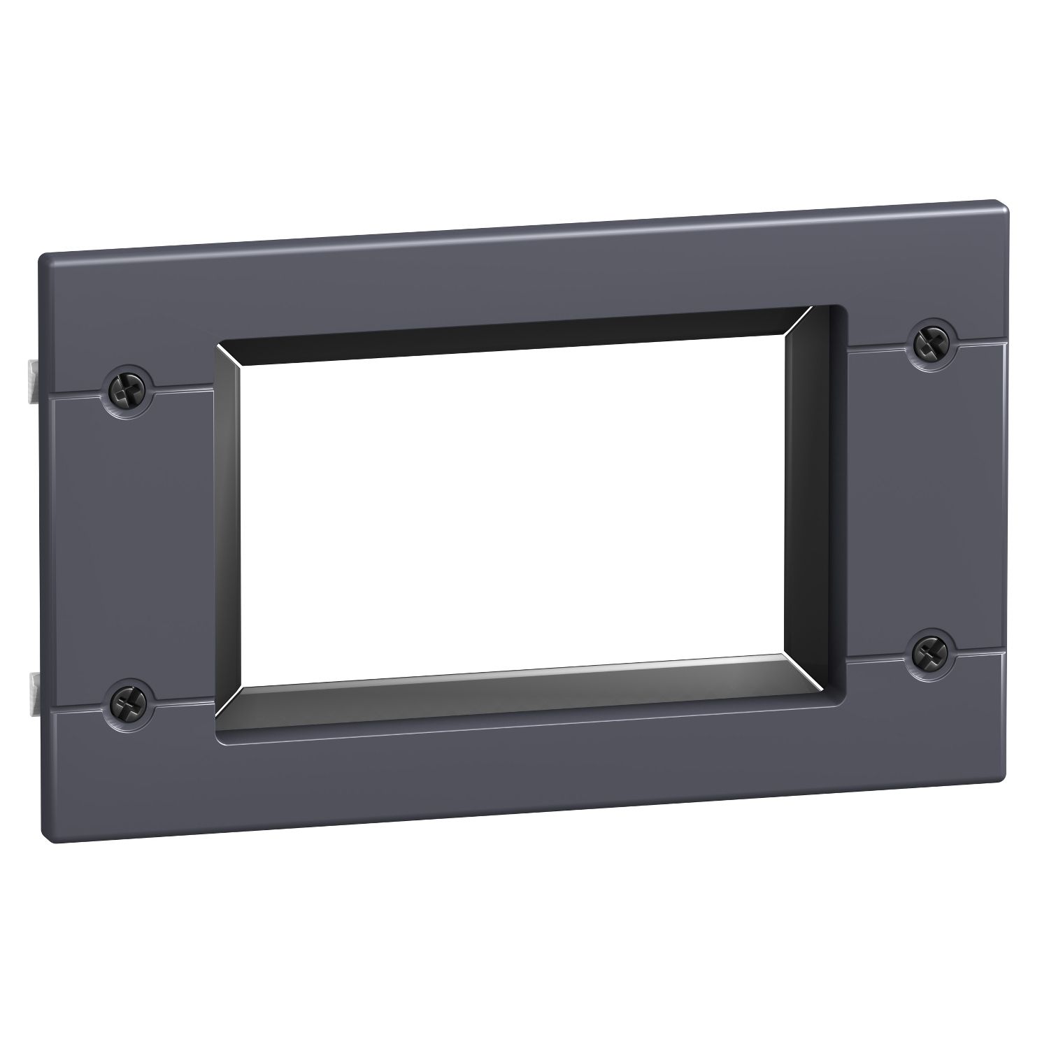 Picture of escutcheon for Vigi module or ammeter module, fixed ComPact NSX100 to NSX630, IP40