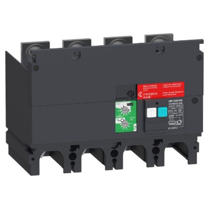 Picture of Earth-leakage add-on protection module VigiPacT, ComPacT NSX 100/160, 440VAC to 550VAC, 30mA to 30A, 4 poles