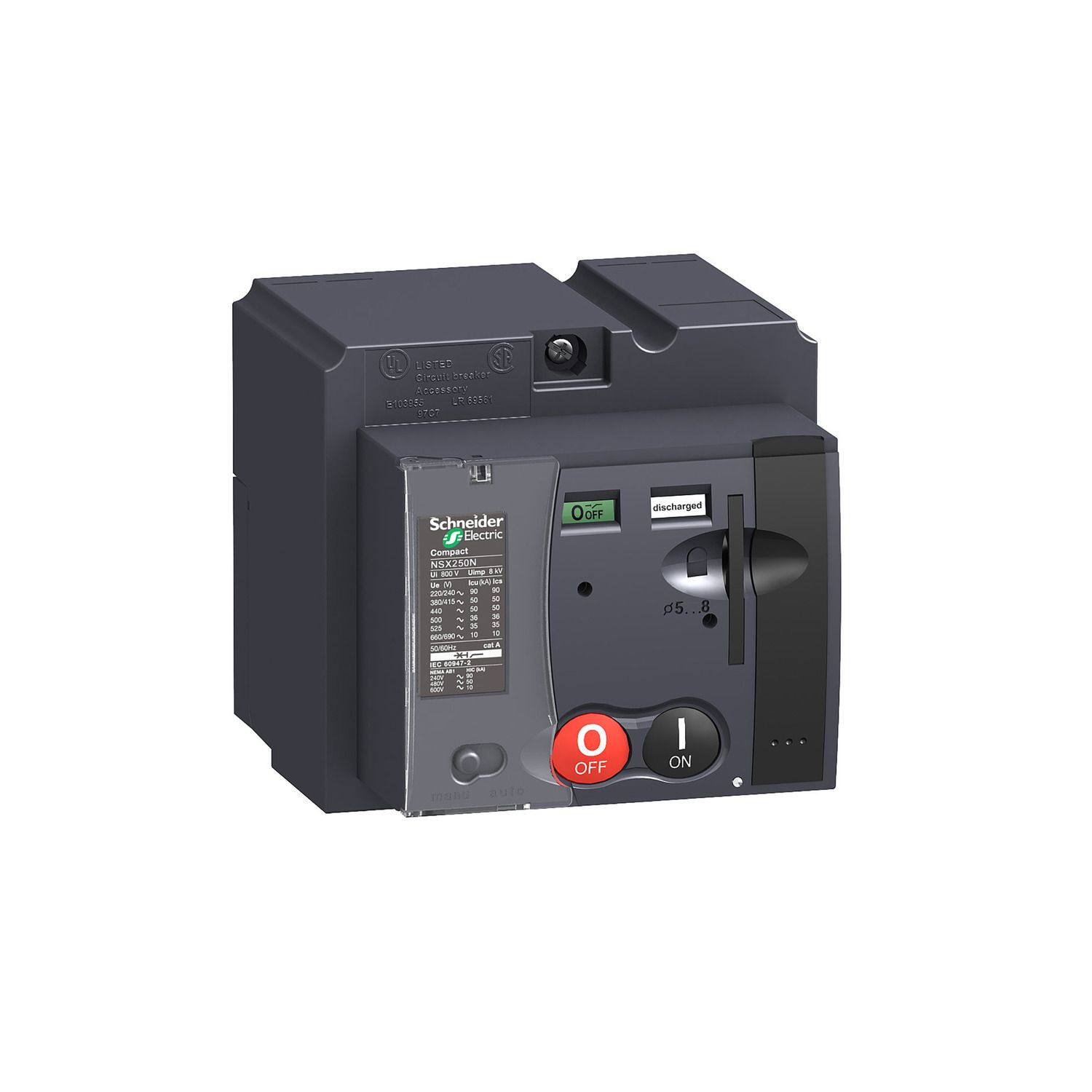 Picture of Standard motor mechanism module MT250, ComPacT NSX250, 110/130VDC