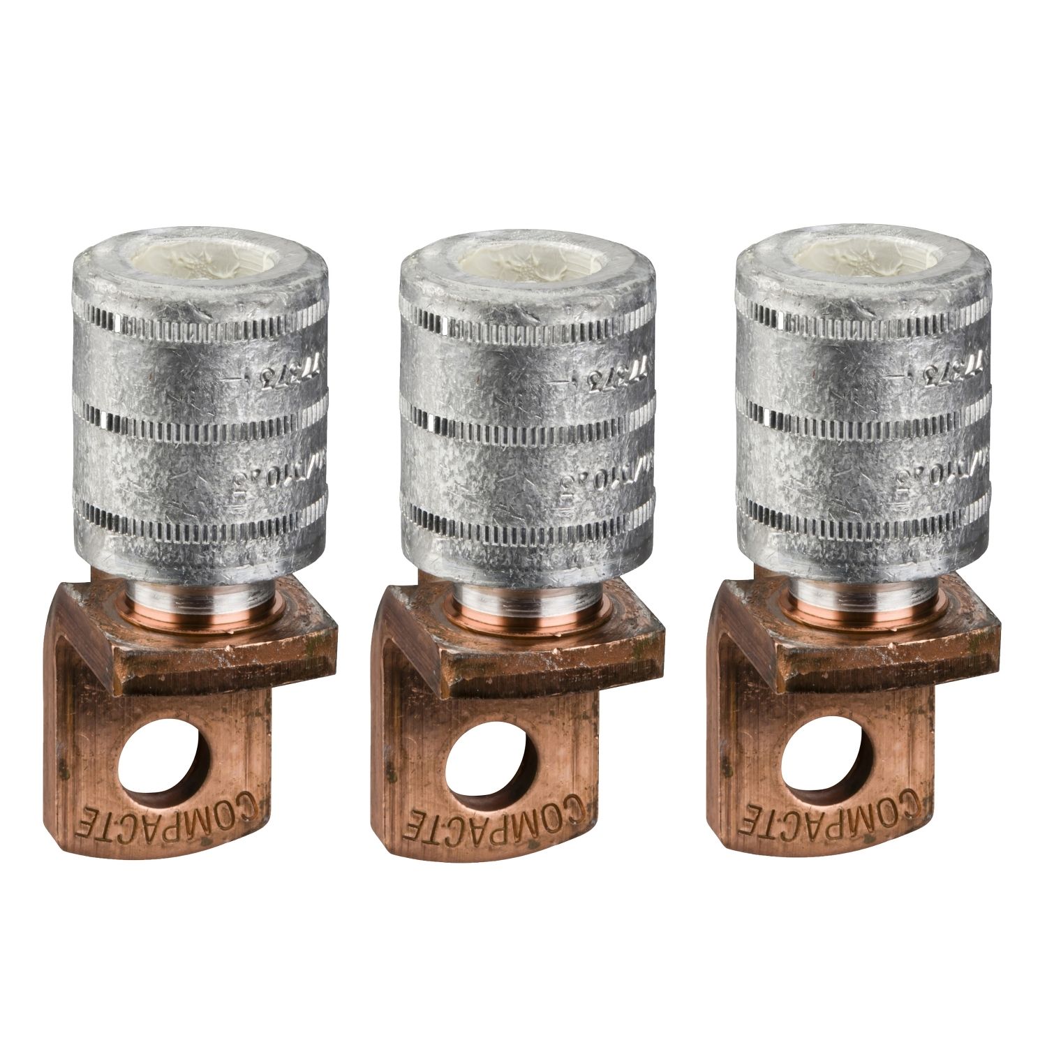 Picture of Crimp lugs for aluminium cable, ComPacT NSX400/630, 300mm², set of 3 parts