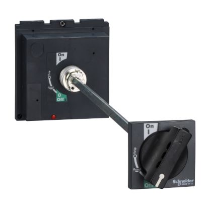Picture of Extended rotary handle, Compact NSX <630, ComPact NSX 400/630, black handle, shaft length 209mm to 600mm, IP55
