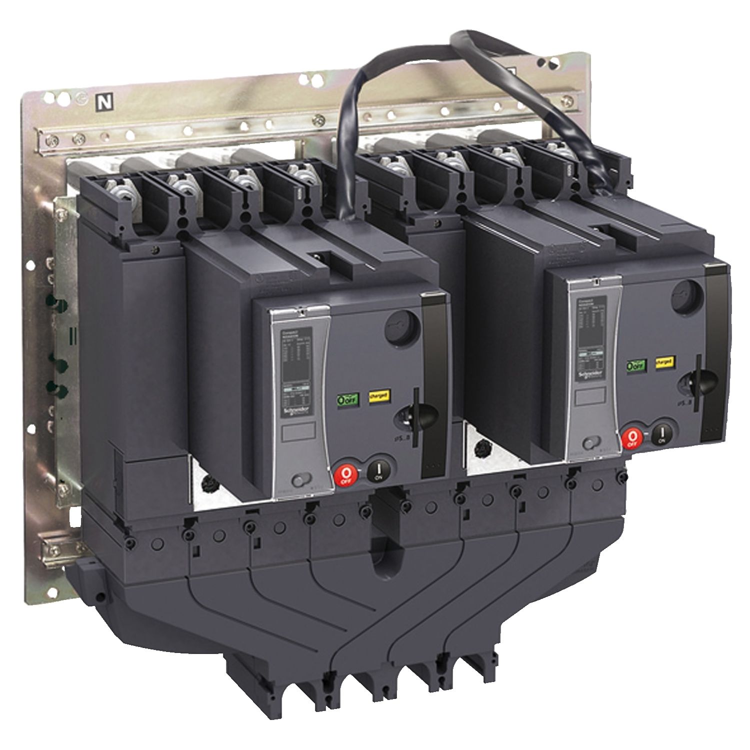 Picture of Coupling accessories for manual transfer switch, TransferPacT ComPacT NSX400…630A , 3P, 630A