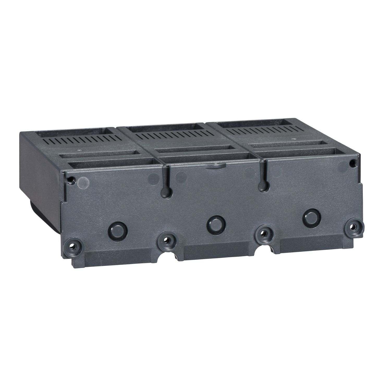 Picture of Short terminal shield, ComPacT NSX400/630, Ue above 500VAC, pitch 45mm, IP40, 3 poles