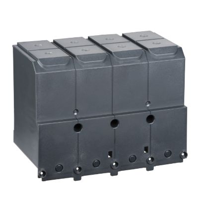 Picture of Terminal shield, ComPacT NSX400/630 NA DC PV, 4P, upstream, parallel connection of poles