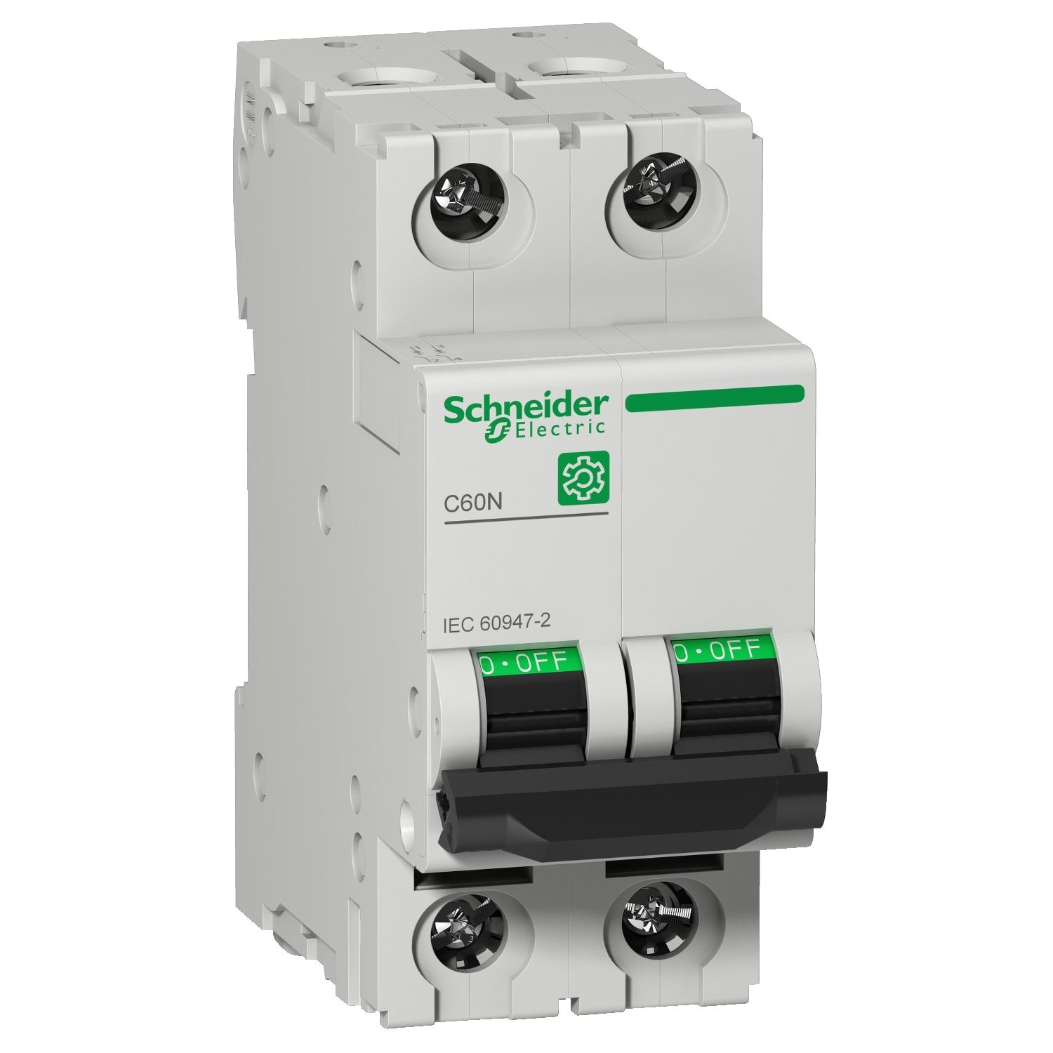 Picture of Miniature circuit breaker (MCB), Multi9 C60N, 2P, 20A, C curve, 10kA (IEC/EN 60947-2)