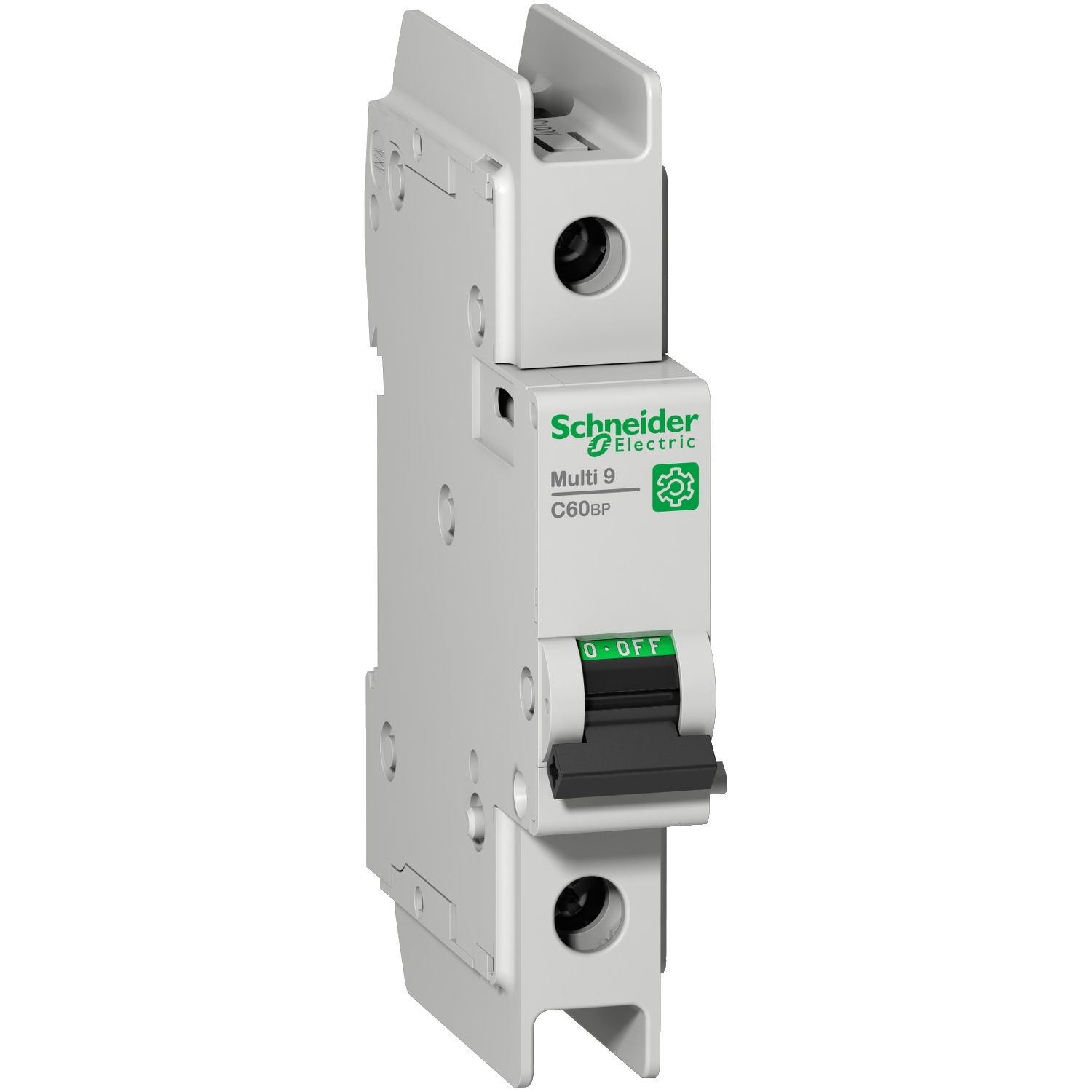 Picture of Miniature circuit breaker (MCB), Multi9 C60BP, 1P, 3A, C curve, 14kA (UL489), 10kA (IEC/EN 60947-2)