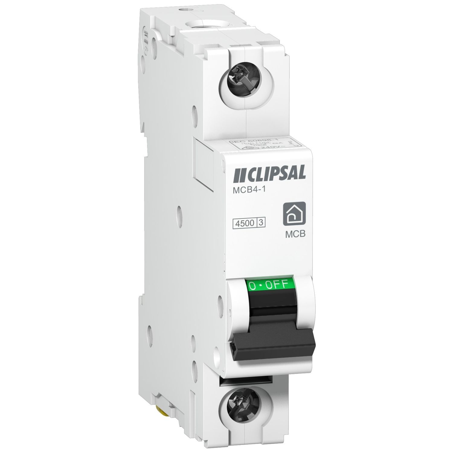 Picture of Miniature circuit breaker, Clipsal Resi MAX, 1P 63 A C curve 4500 A 240 V