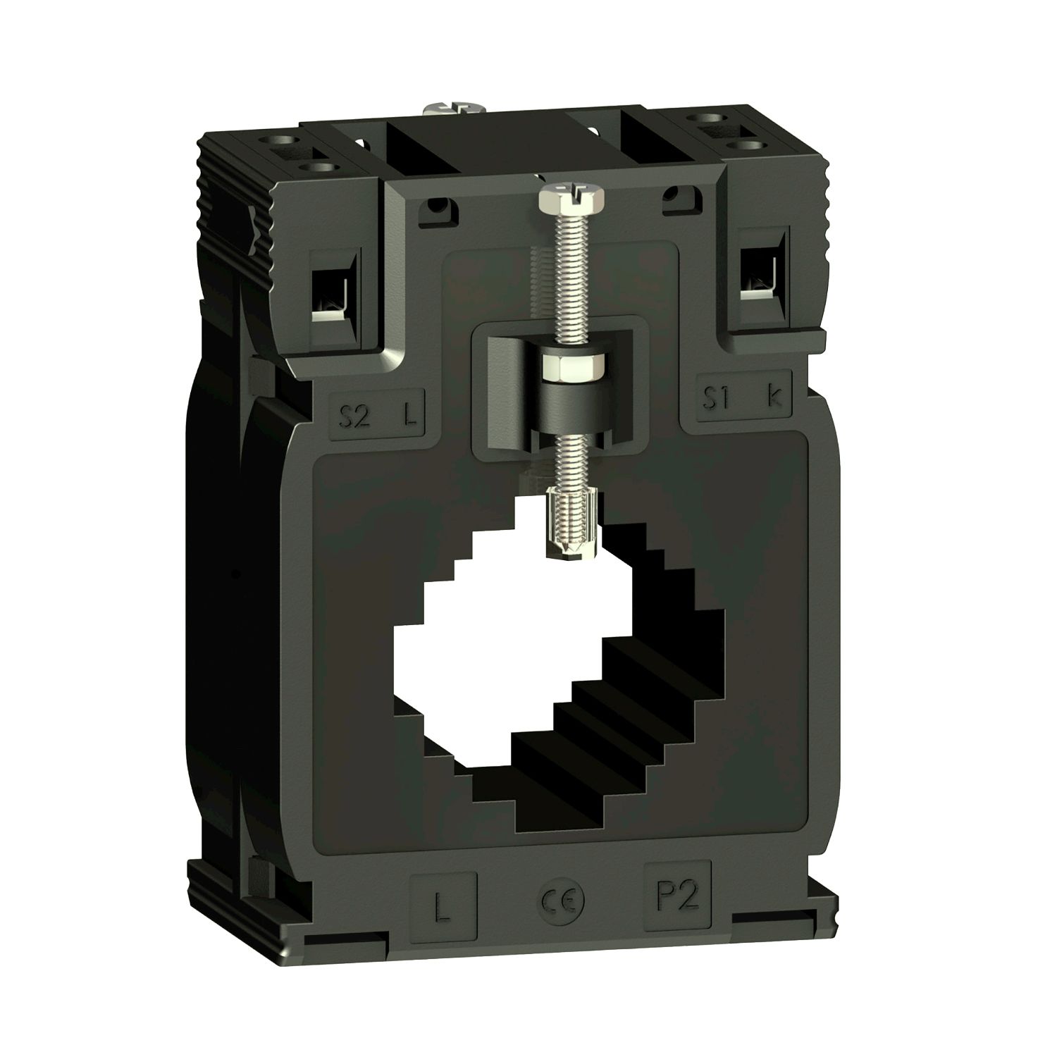 Picture of Current transformer tropicalised, PowerLogic, DIN mount 250 5 for bars 10x40 20x32 25x25