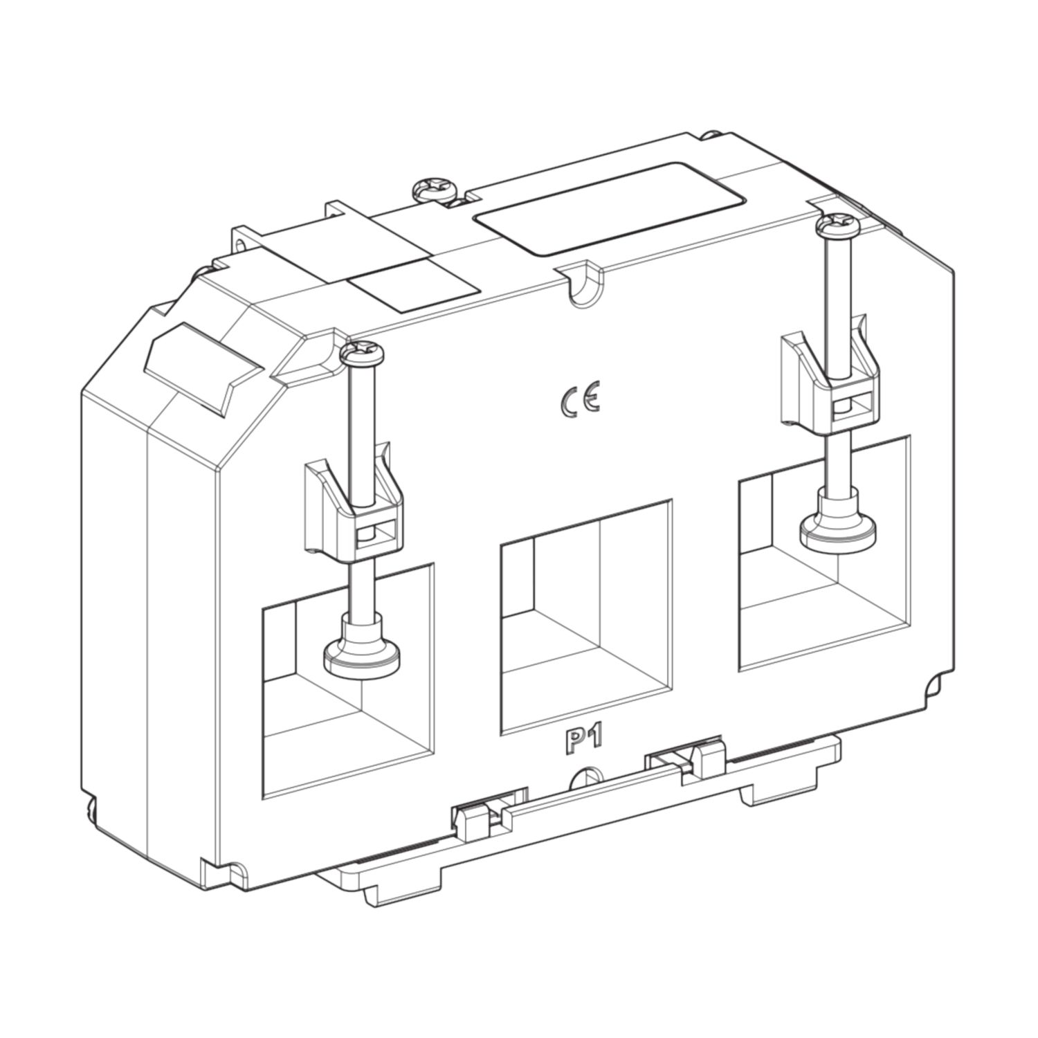 Picture of LVCT SOLIDC 3IN1 RJ45 70MMCTR 800A 1-3V