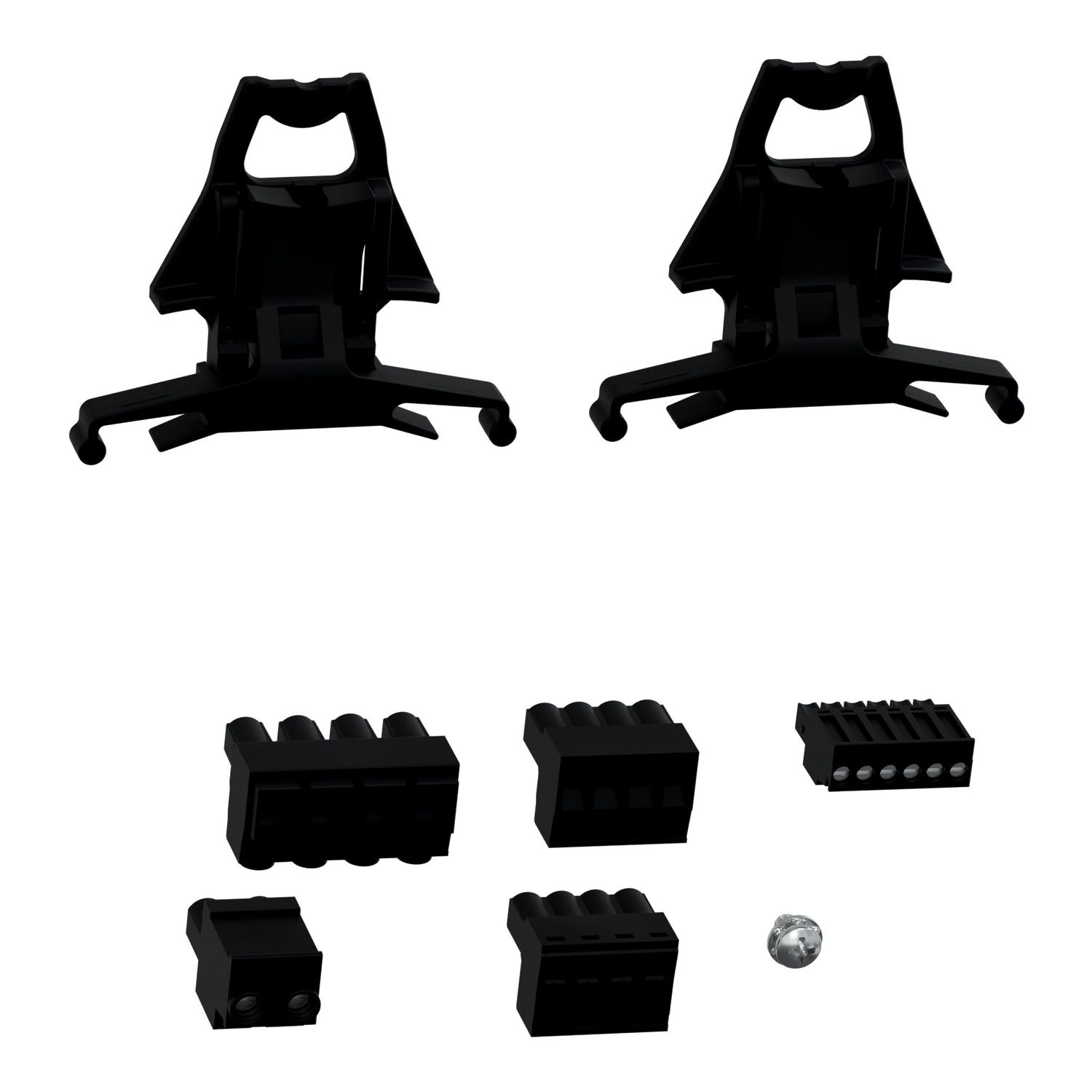 Picture of PowerLogic series input connector, ct screws and panel mounting hardware PM53xx