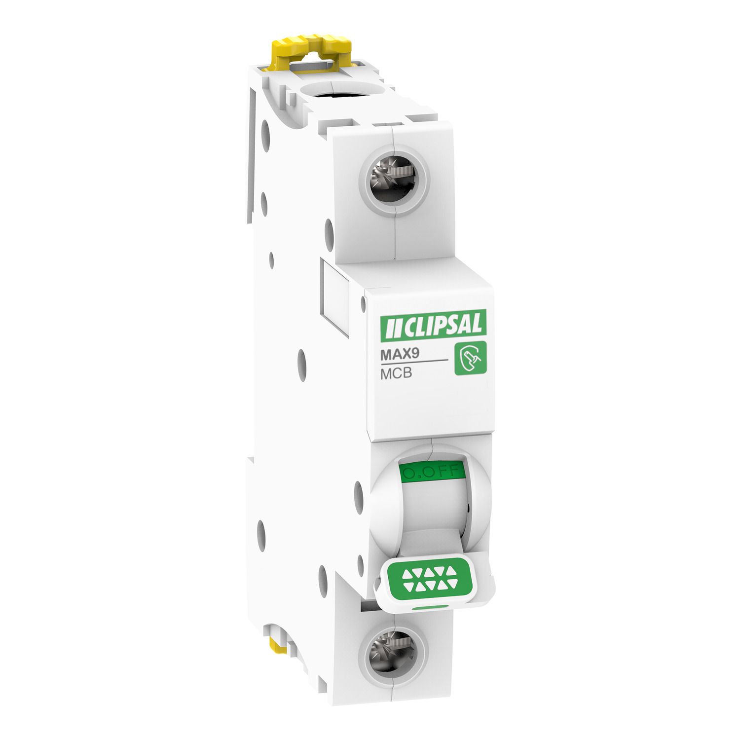 Picture of Miniature Circuit-Breaker (MCB), MAX9, 1P, 10A, C Curve, 6000A, 240/415V, Distribution