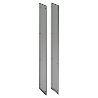 Picture of 2 side panels stainless 304L, Scotch Brite® finish, for SFX H2000xD600mm