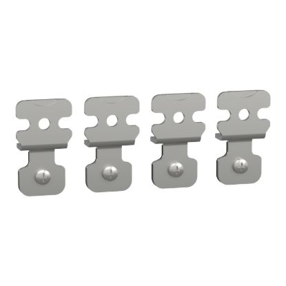 Picture of Set of 4 wall fixing lugs, made of steel. For PanelSeT S3D enclosure