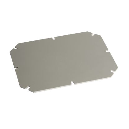 Picture of Mounting plate in galvanized steel, thickness 1.5 mm For boxes of H325W275 mm
