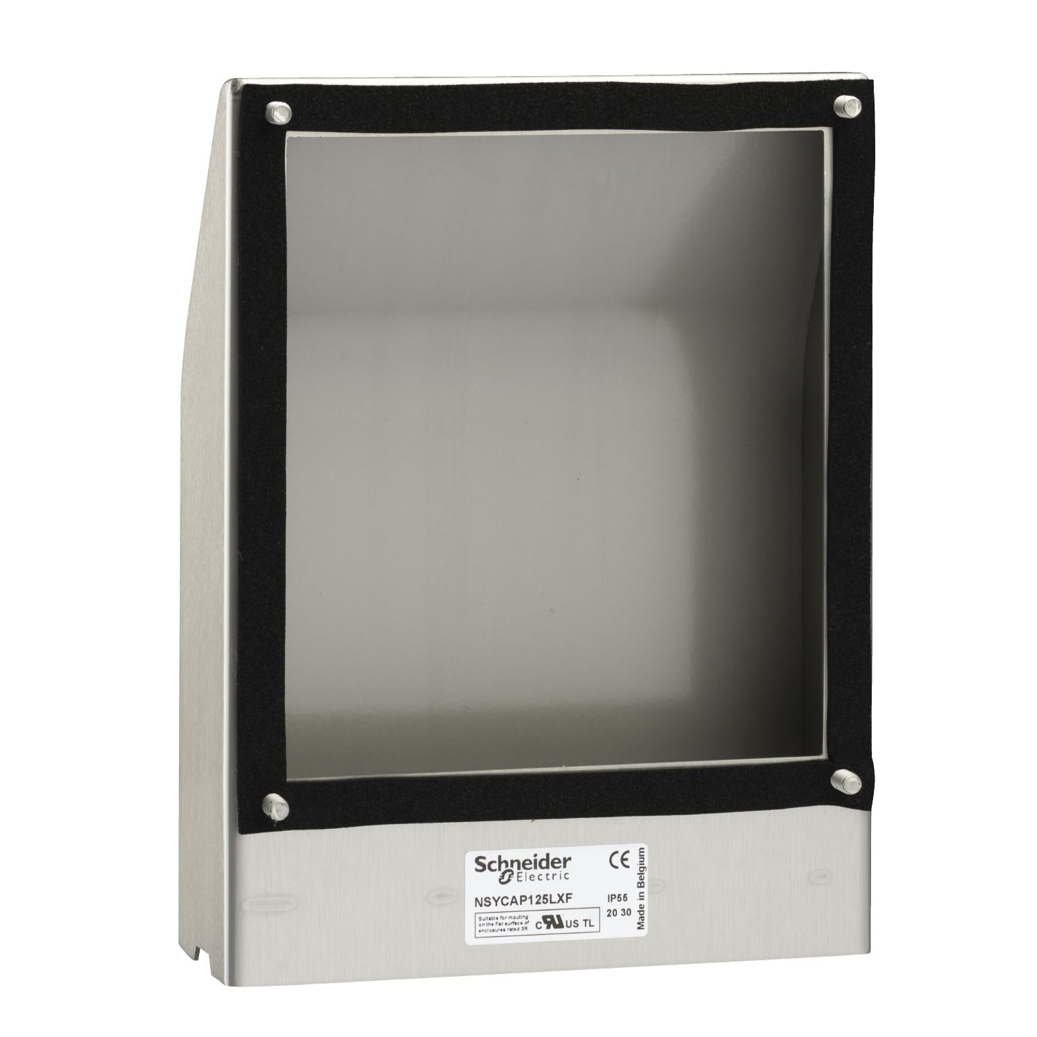 Picture of Stainless steel cover cut-out 291x291mm with filter IP55