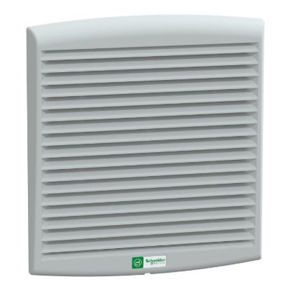 Picture of ClimaSys forced vent. IP54, 188m3/h, 24V DC, with outlet grille and filter G2