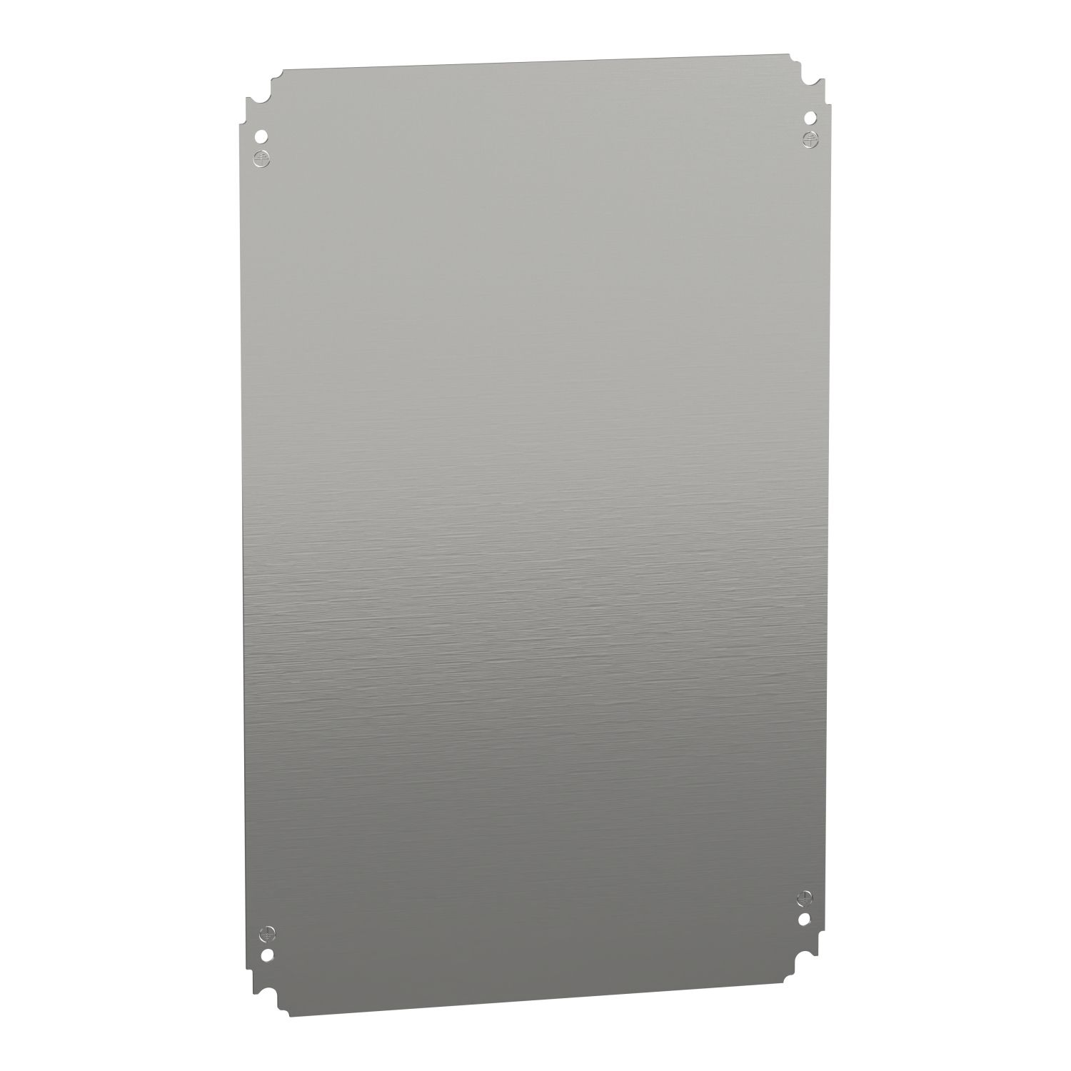 Picture of Plain mounting plate H600xW400mm made of galvanised sheet steel