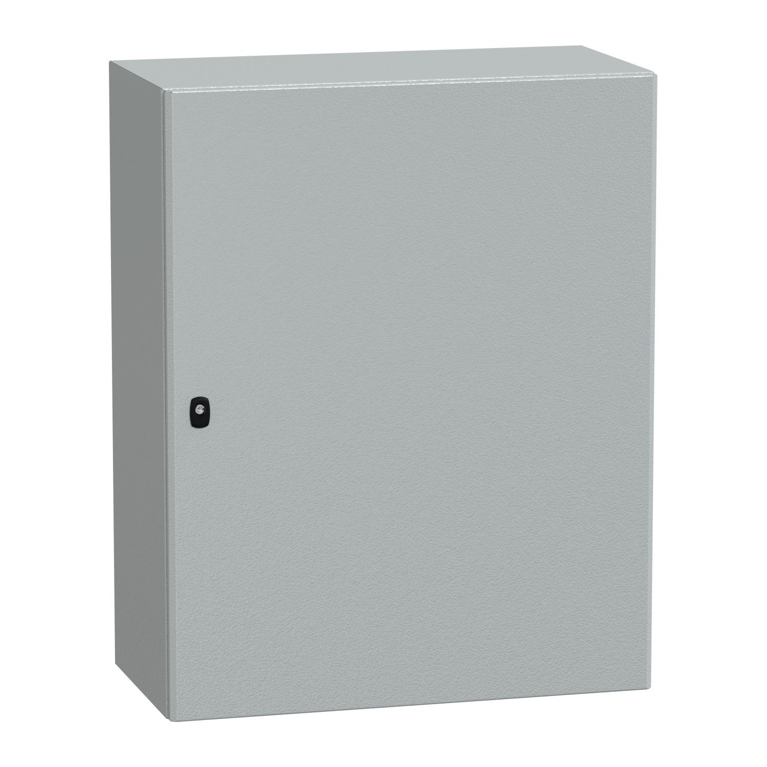 Picture of Wall mounted steel enclosure, Spacial S3D, plain door, with mounting plate, 1000x800x400mm, IP66, IK10