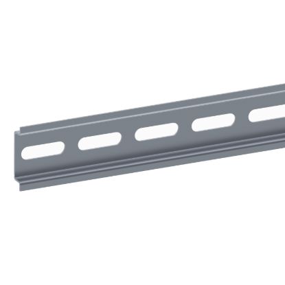 Picture of One symmetric mounting rail, Linergy, perforated 35x7.2 mm L2000 mm type B, Order by Multiples of 10 units