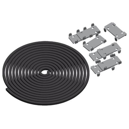 Picture of Coupling kit for enclosures equipped with swinging 19" rack, PanelSeT SFN, Spacial SF, Set of 1