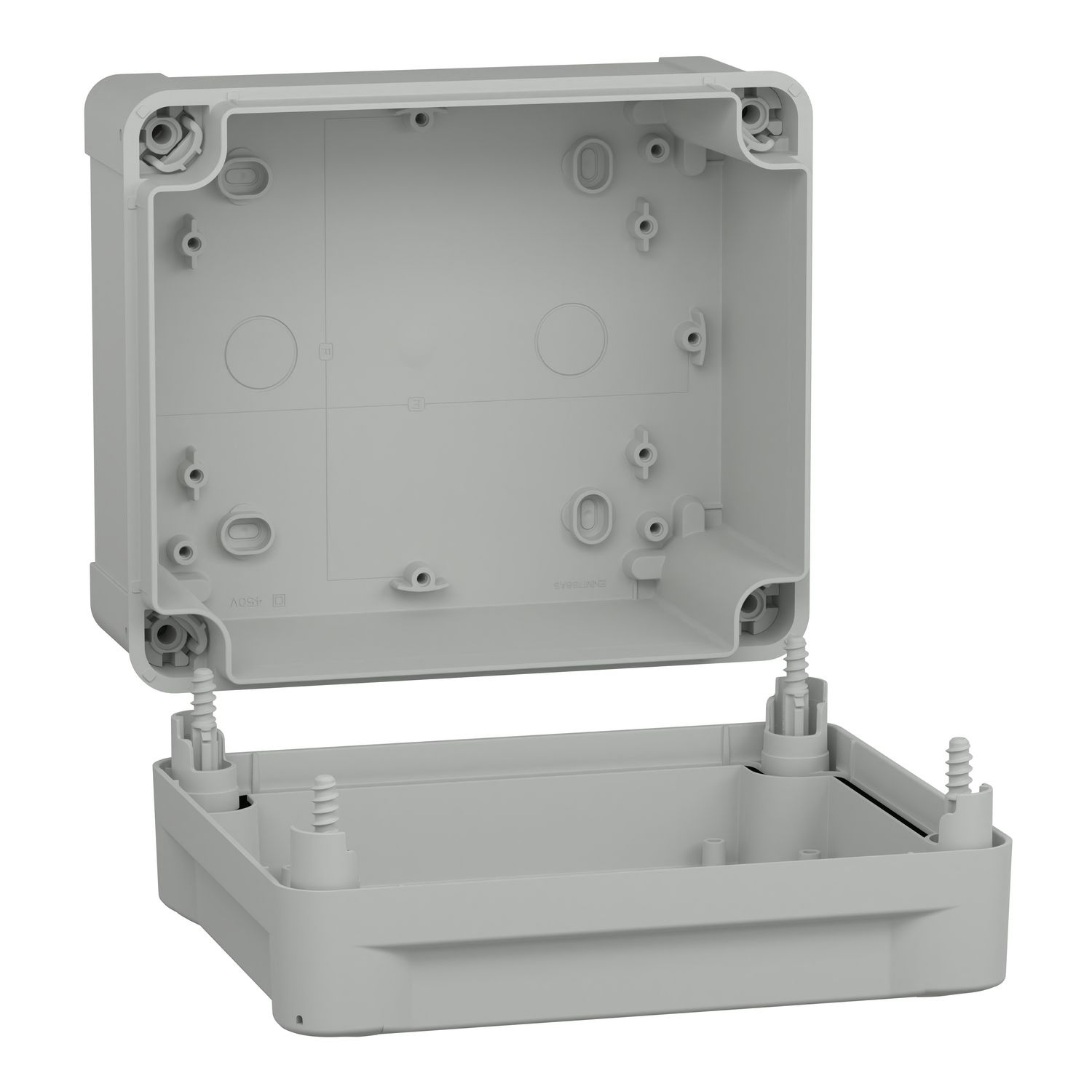 Picture of PC box, Thalassa, IP66 IK08 RAL7035 Int.H175W150D100 Ext.H193W164D105 opaque PC cover H40