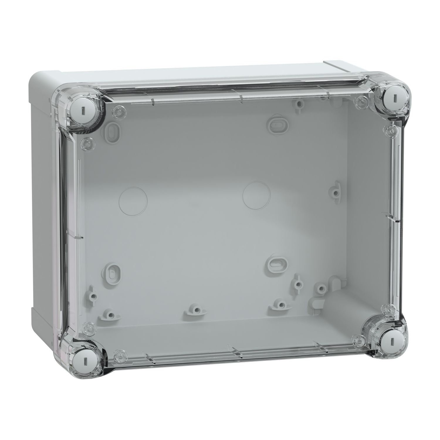 Picture of PC box, Thalassa, IP66 IK08 RAL7035 Int.H225W175D120 Ext.H241W194D127 Transp.cover H40