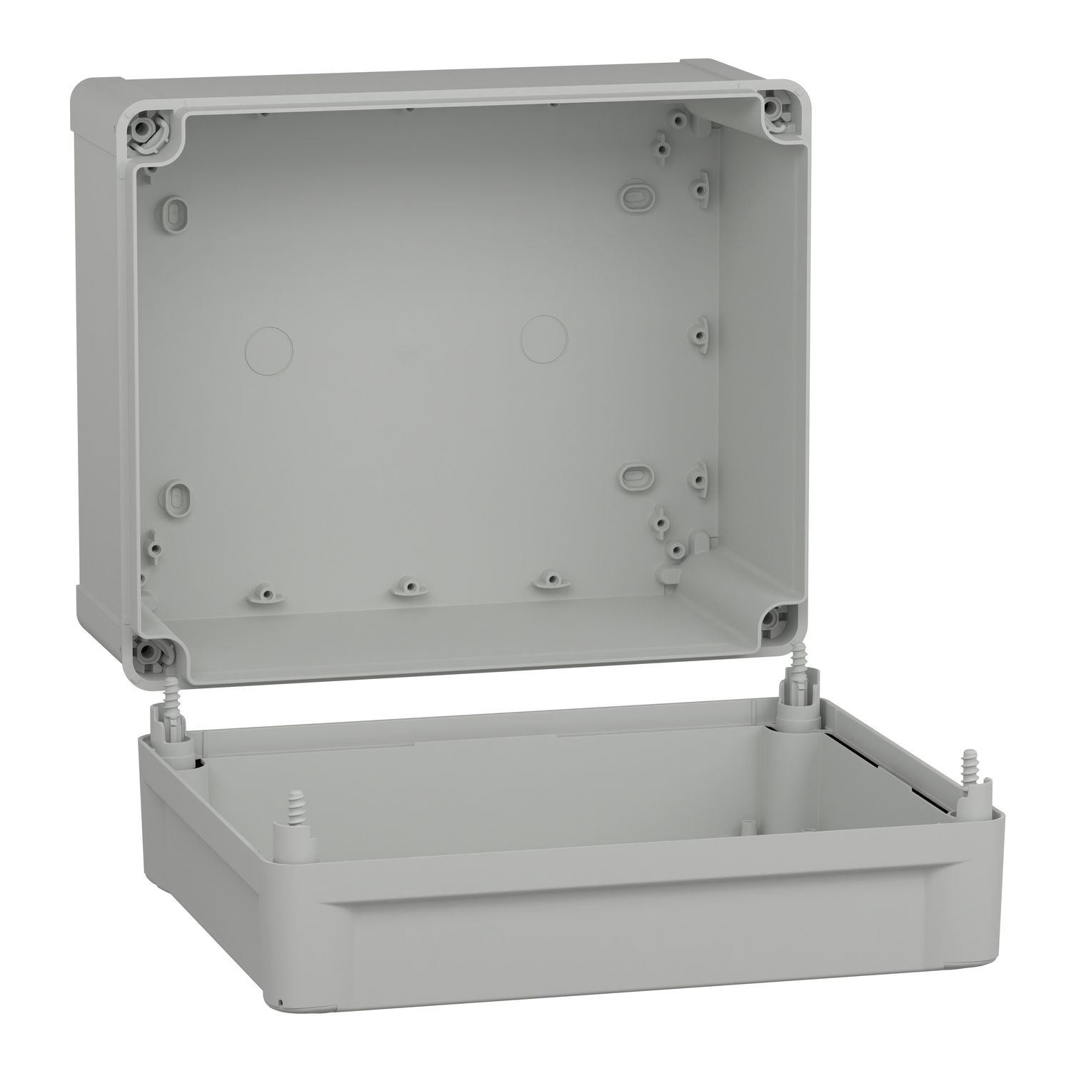 Picture of PC box, Thalassa, IP66 IK08 RAL7035 Int.H275W225D160 Ext.H291W241D168 opaque PC cover H60