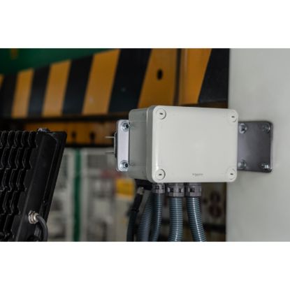 Picture of ABS box, Thalassa, IP66 IK07 RAL7035 Int.H325W275D120 Ext.H341W291D128 Opaque cover H20