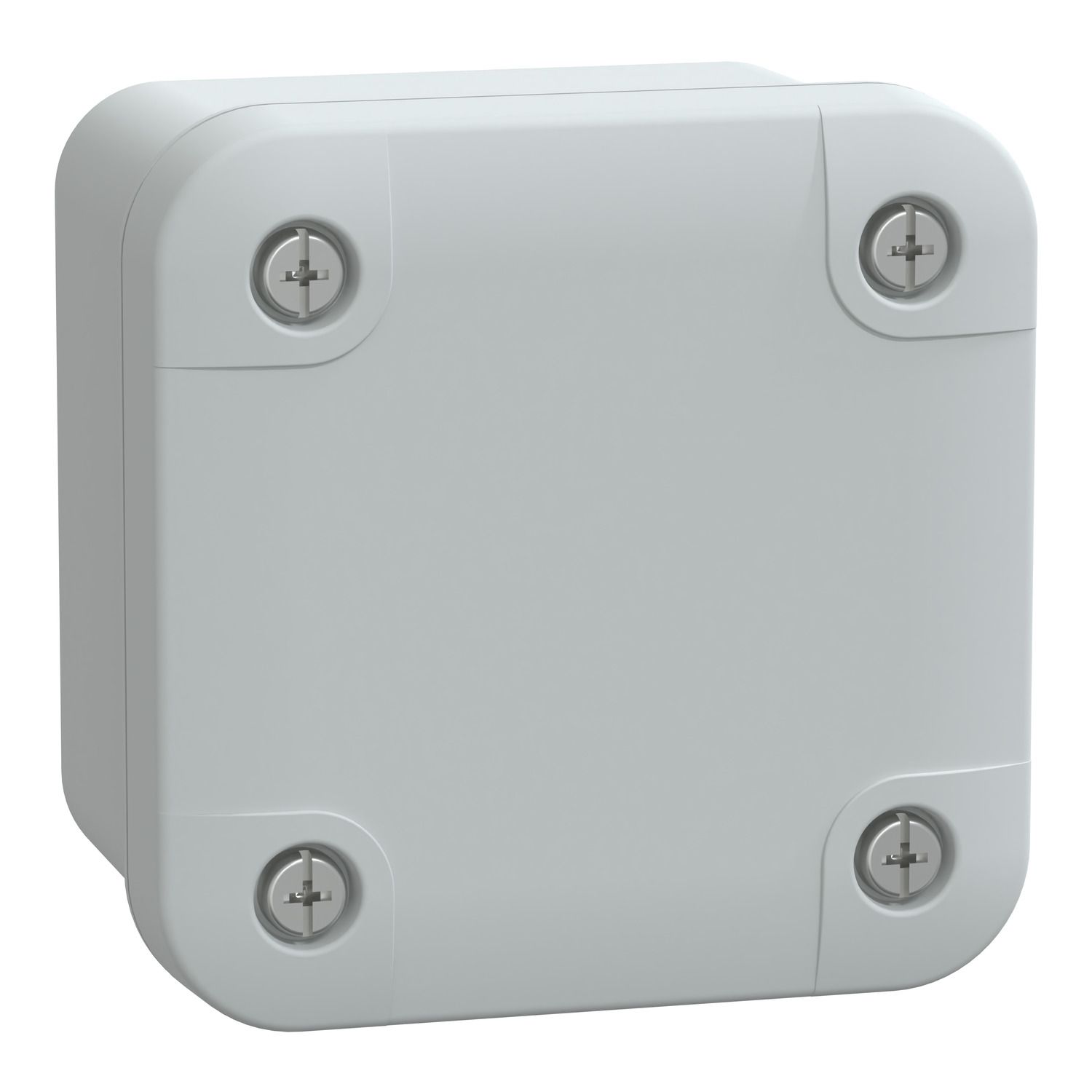 Picture of ABS box, Thalassa, IP66 IK07 RAL7035 Int.H65W65D45 Ext.H74W74D56 Opaque cover H10