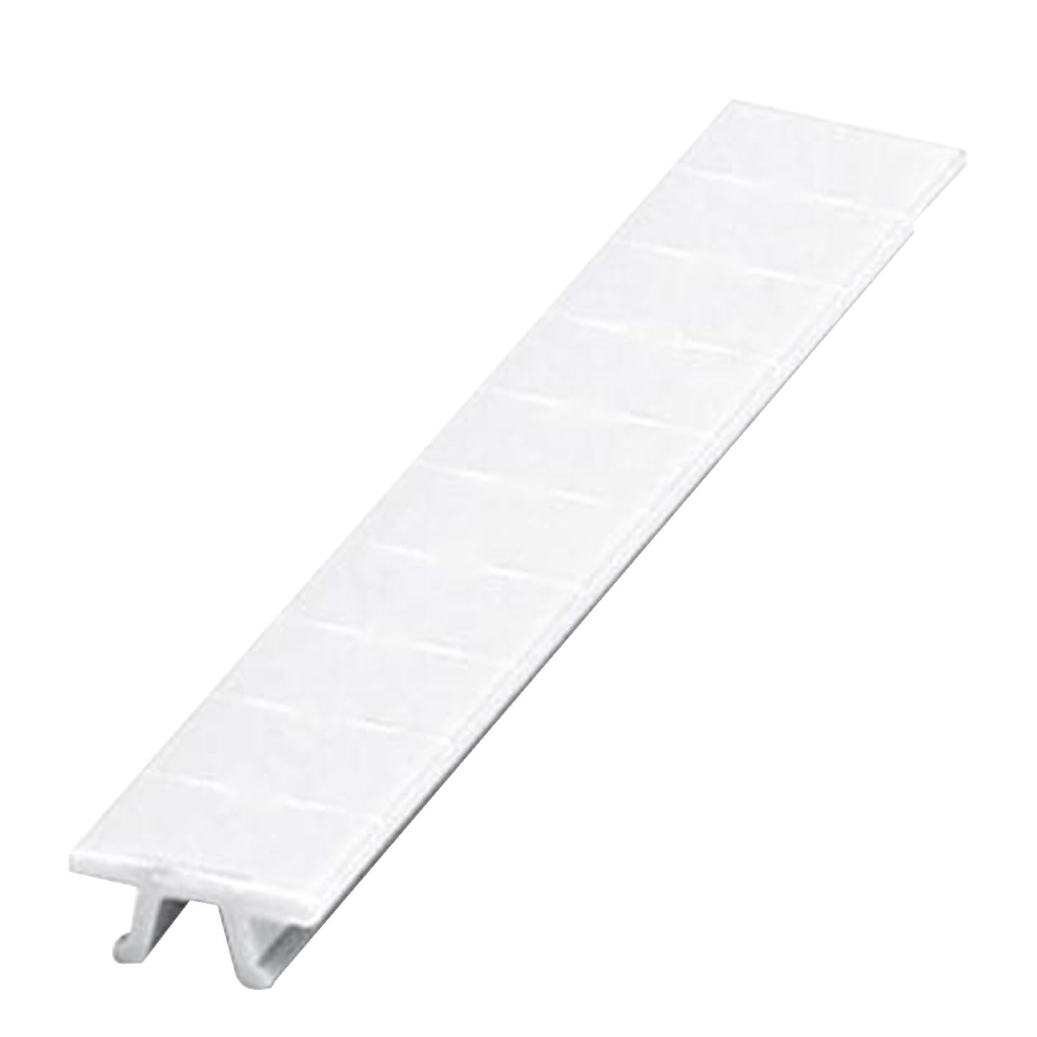 Picture of Marking strip, Linergy TR, clip in type, 6mm, printed characters 61 to 70, printed horizontal, white, Set of 10