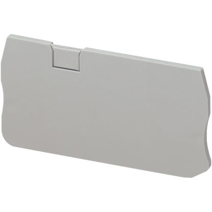 Picture of Cover plate, Linergy TR, 2.2mm width, 3 points, for spring terminals NSYTRR23, NSYTRR22, grey, Set of 50