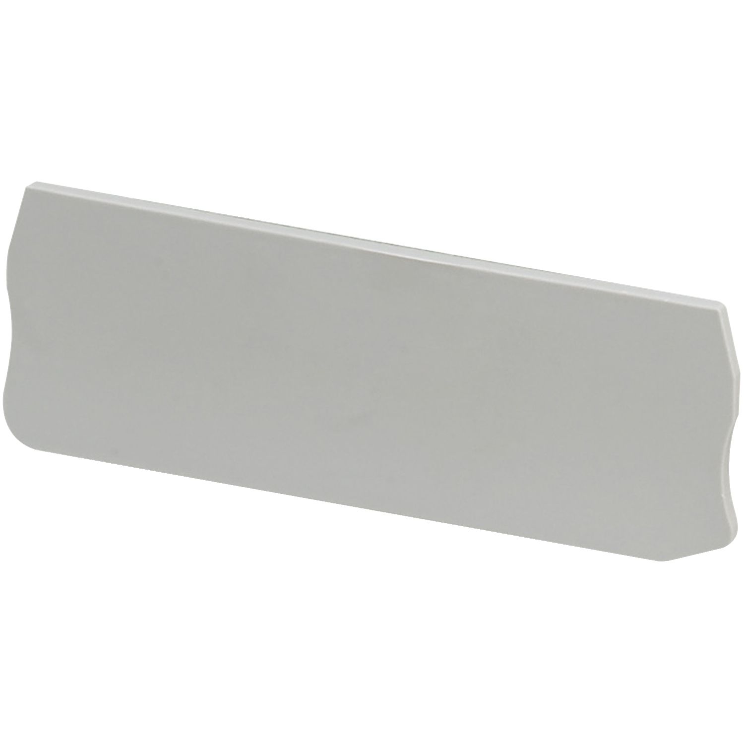 Picture of Cover plate, Linergy TR, 4 points, 2.2mm width, for spring terminals NSYTRR44, grey, Set of 50