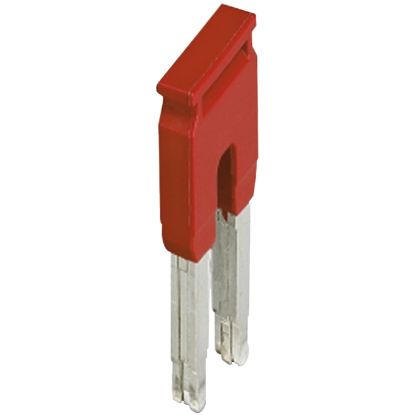 Picture of Plug-in bridge, Linergy TR, 2 points, for 35mmÂ² terminal blocks, 2 way, red, set of 10