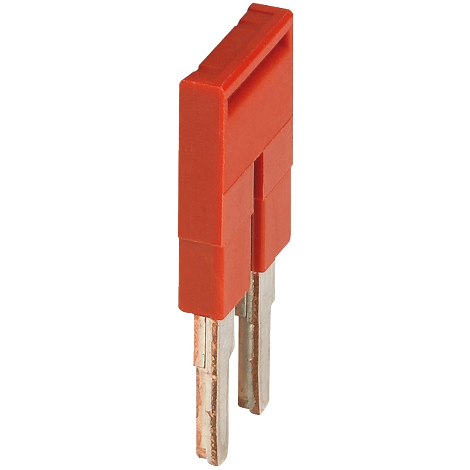 Picture of Plug-in bridge, Linergy, Linergy TR, 2 points, for 4mm² terminal blocks, 2 way, red, set of 10