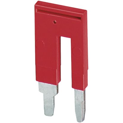 Picture of Reduction bridge spring to spring, Linergy TR terminals blocks, for connecting 6mmÂ² to 2.5/4mmÂ² spring terminal, red