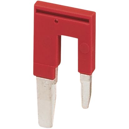 Picture of Reduction bridge screw to screw, Linergy TR terminals blocks, for connecting 10mmÂ² spring to 2.5/4mmÂ² screw terminal, red