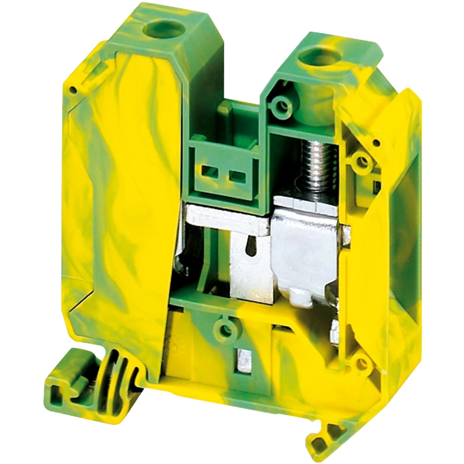 Picture of Screw Terminal, Linergy, Protective Earth, 2 Points, 35mm², Green-Yellow