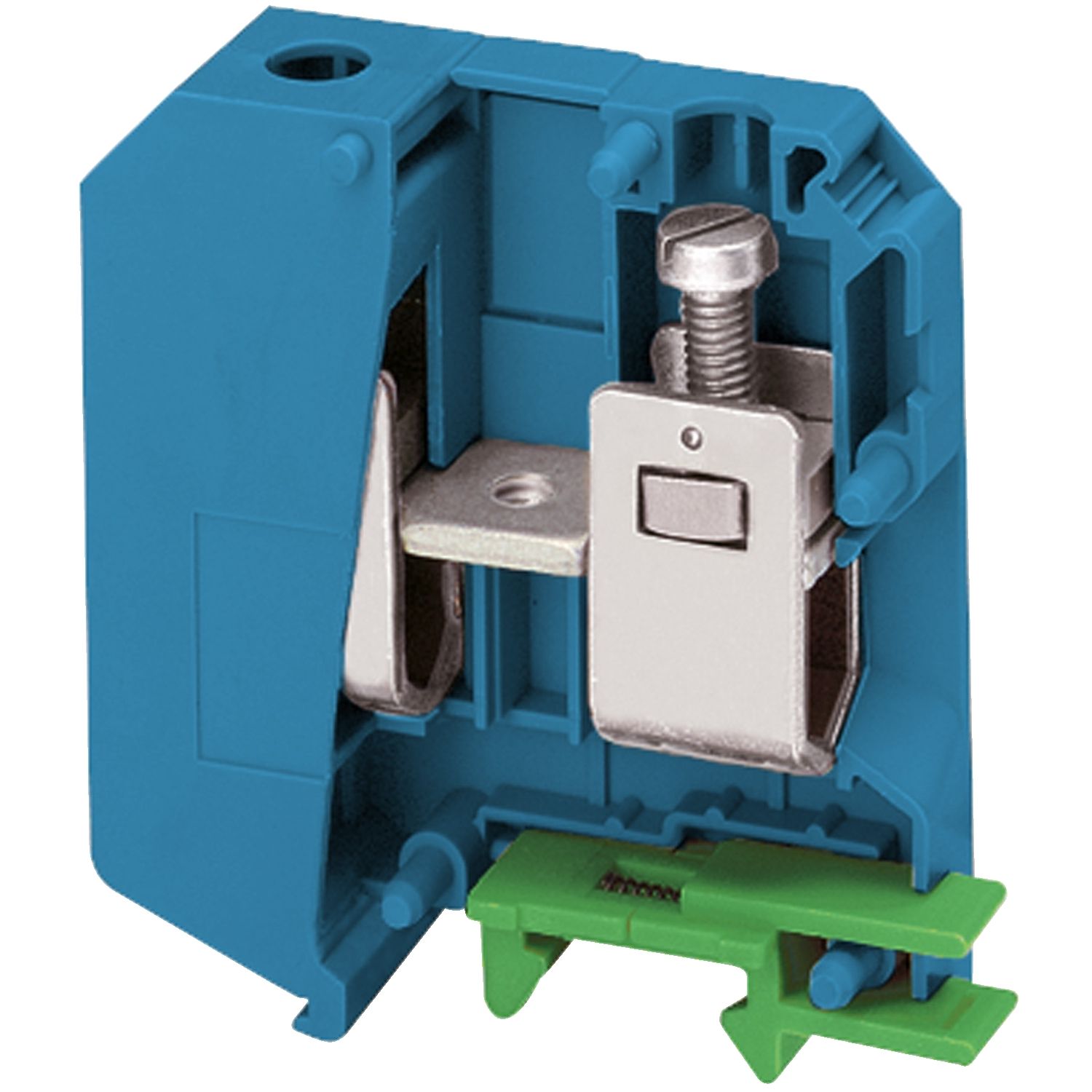 Picture of Terminal block, Linergy TR, blue, 50mm2, passthrough, 2 points, set of 10
