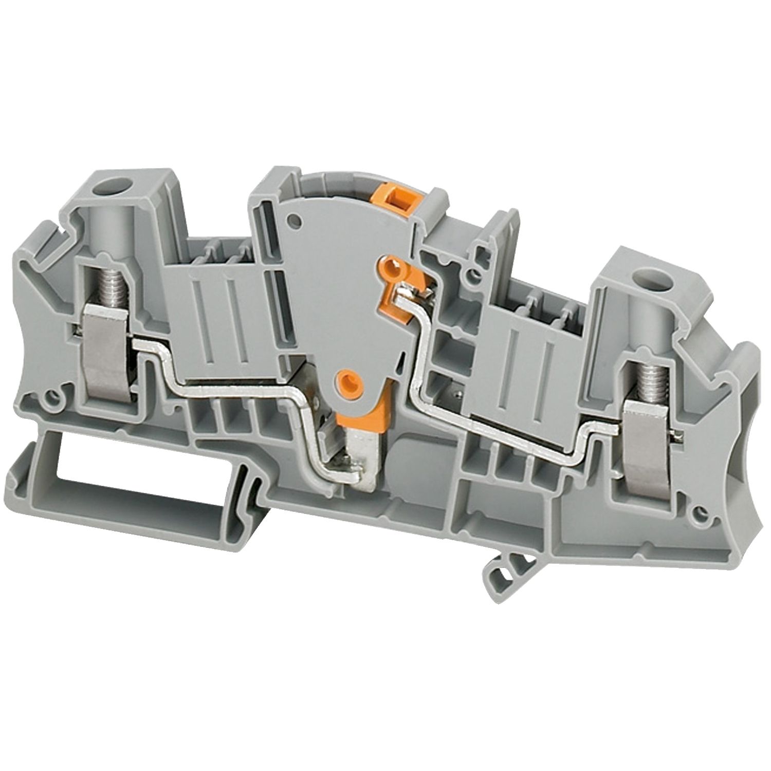 Picture of Screw terminal, Linergy TR, disconnect, measuring transducer, 2 points, 6mm², grey