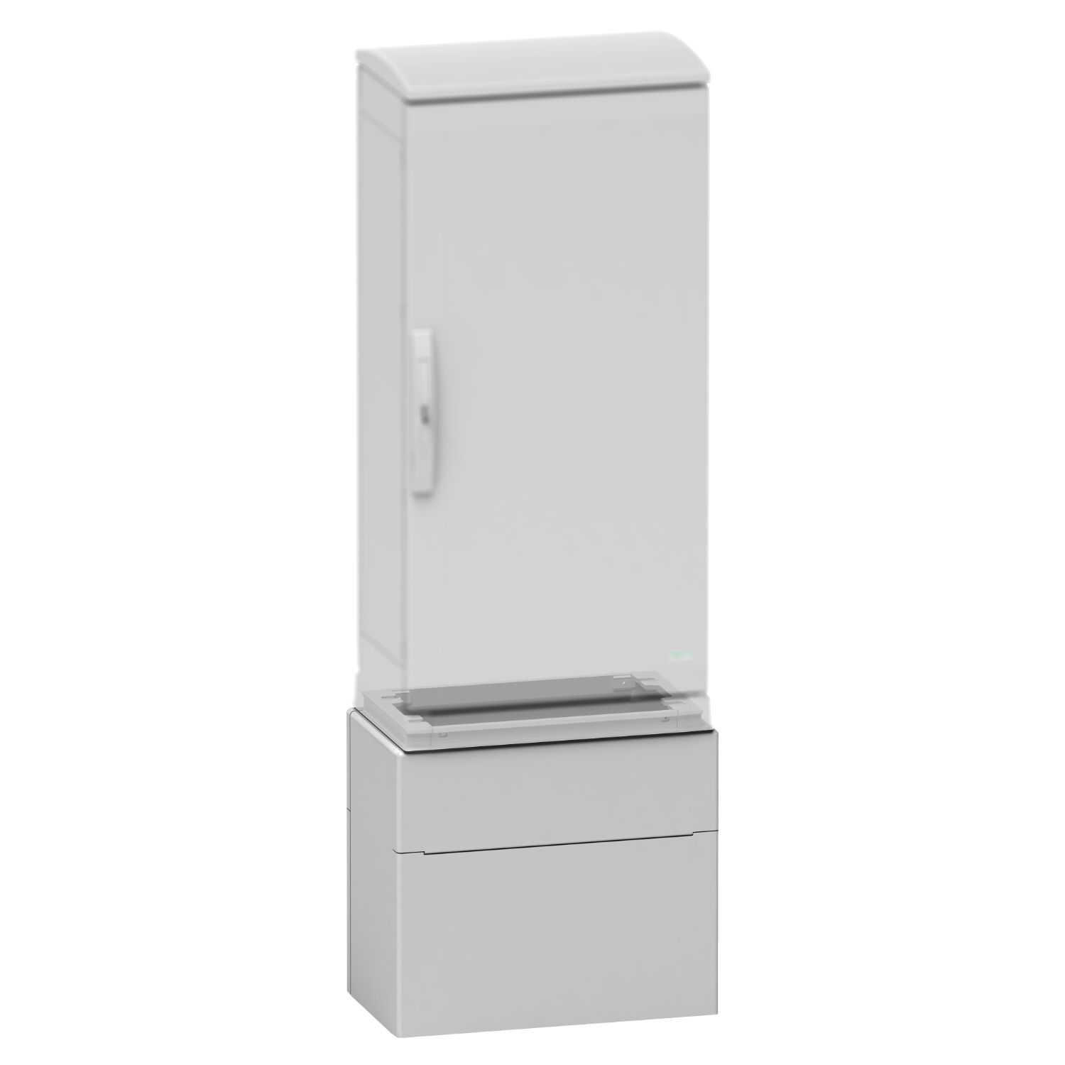 Picture of Polyester glassreinforced plinth, Thalassa, for enclosure PLAZ(T)53 front opening IP44-IK10 RAL7035