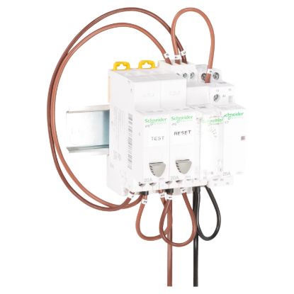 Picture of Emergency Light Kit, Acti9, 2 N/C, Push Button