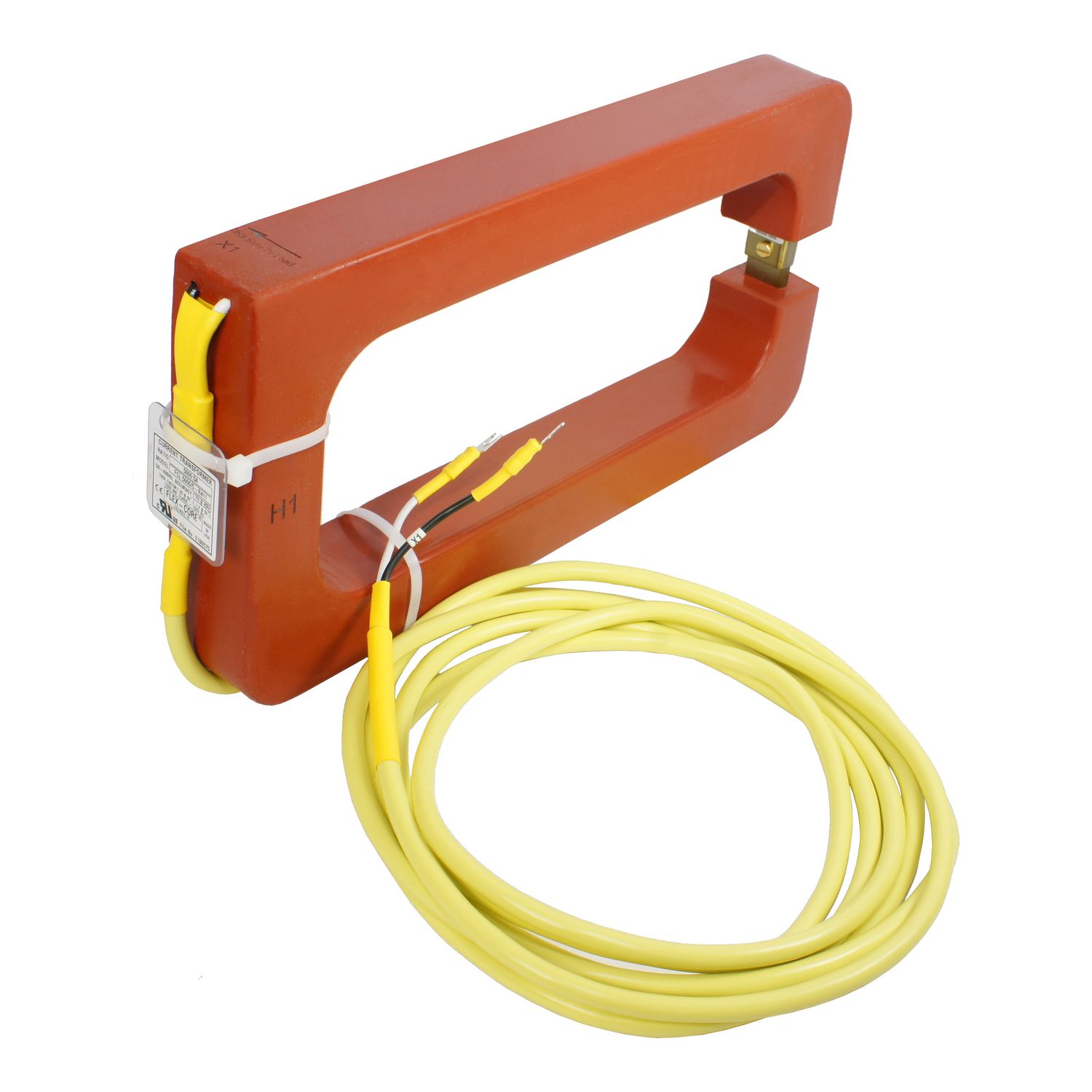 Picture of AccuSine+ current transformer - 1000/5 - Rectangular Split Core - 69.8x168.2mm