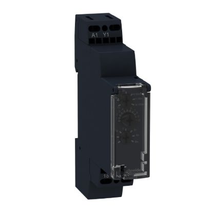 Picture of Modular timing relay, Harmony Timer Relays, 0.7A, 1s..100h, multifunction, solid state output, 24...240V AC