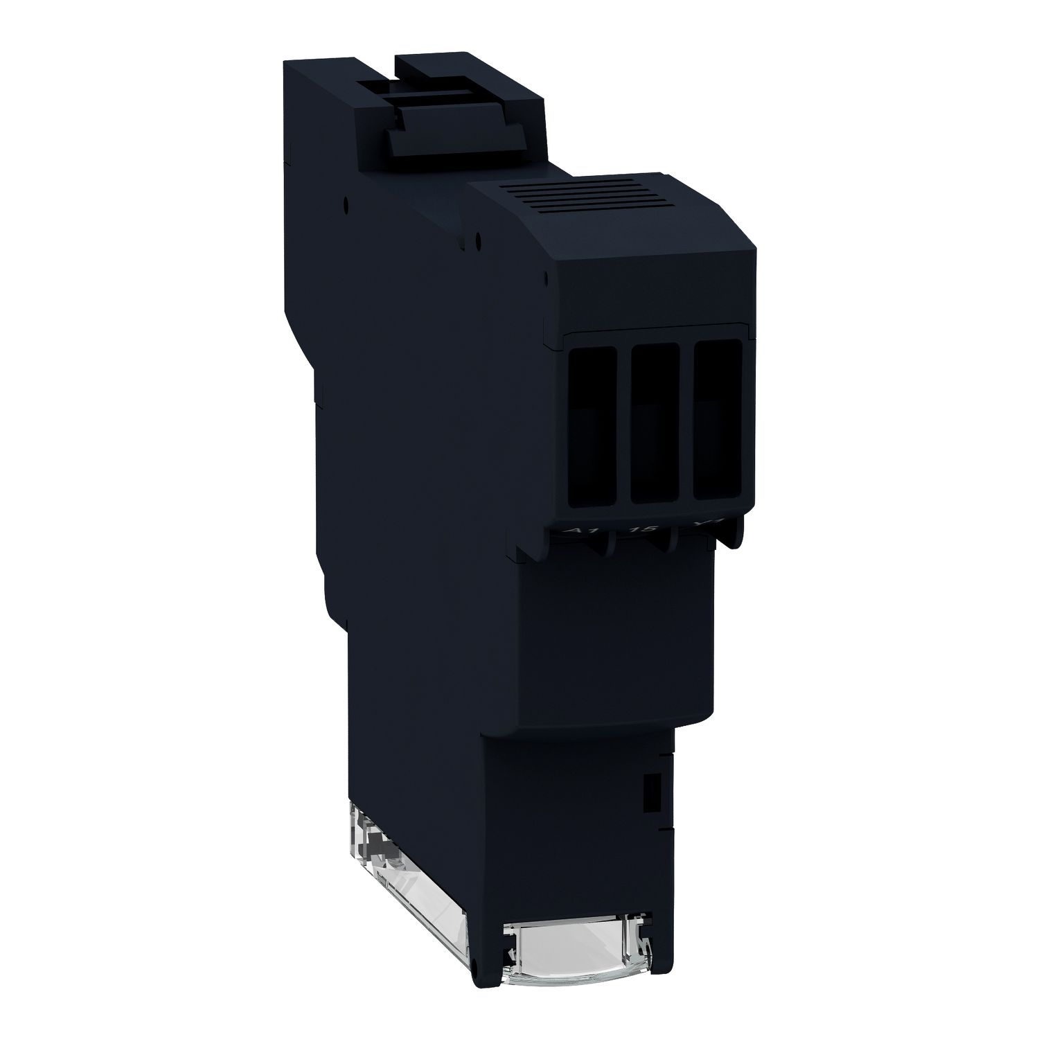 Picture of Modular timing relay, Harmony Timer Relays, 8A, 1CO, 1s..100h, single interval relay, 24V DC 24...240V AC DC