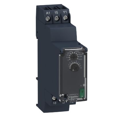 Picture of dual function relay, Harmony Timer Relays, 8A, 1CO, 0.05sâ€¦300h, symmetrical flashing, 24...240V AC DC