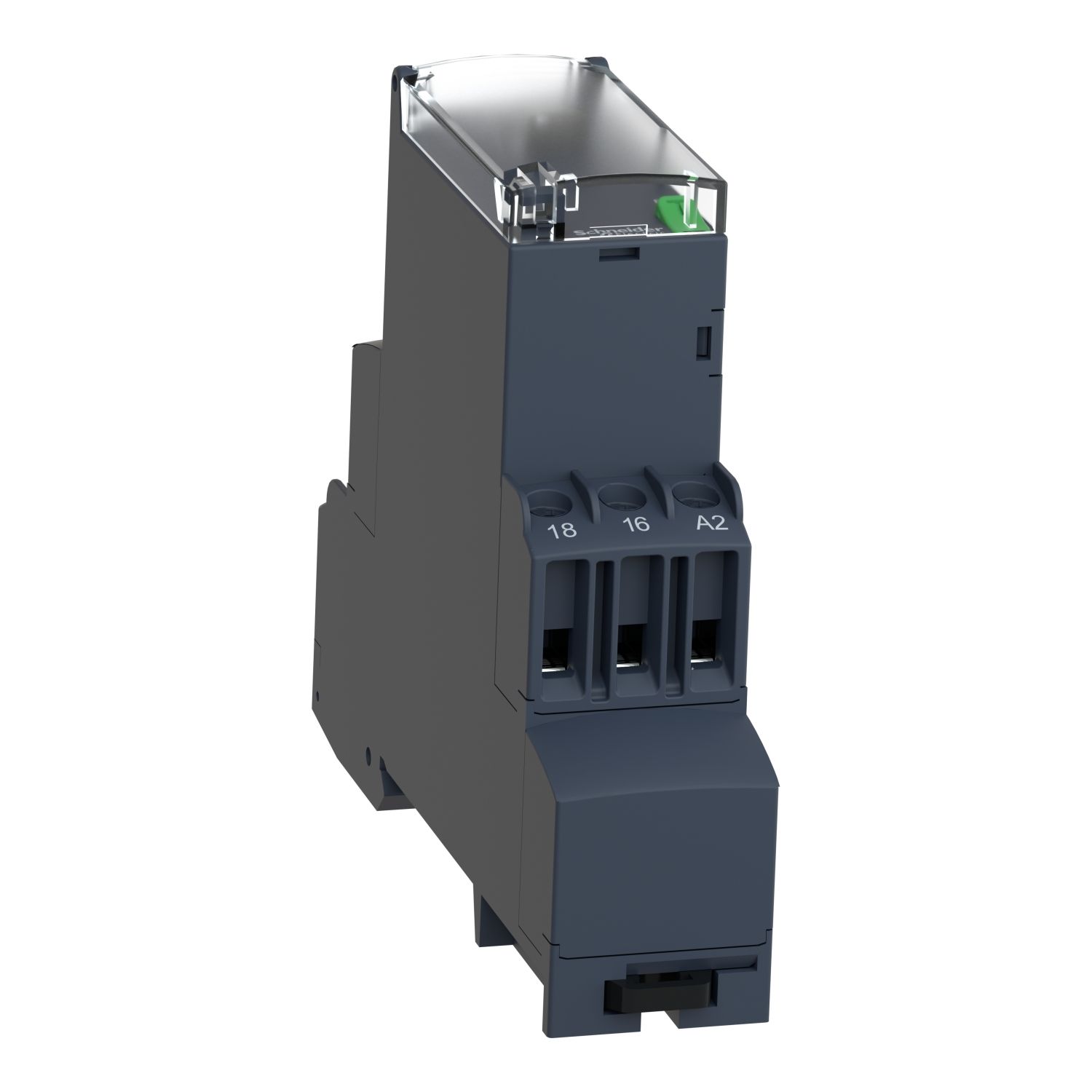 Picture of single function relay, Harmony Timer Relays, 5A, 1 CO, 0.05sâ€¦10min, delay on de energization, 24...240V AC DC